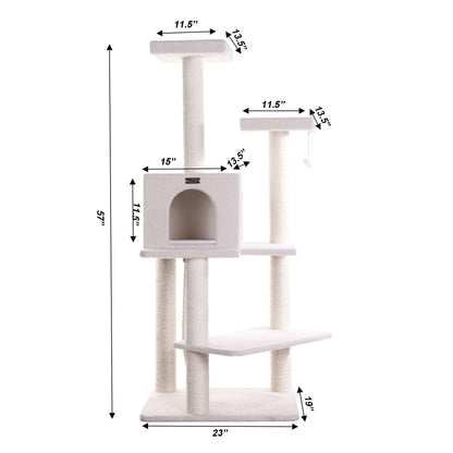 Armarkat B5701 Classic Real Wood Cat Tree