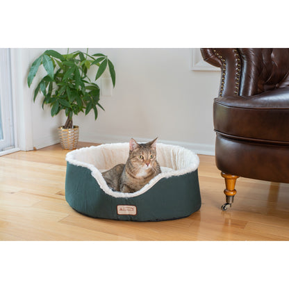 Armarkat Laurel Oval Cuddle Cat Bed
