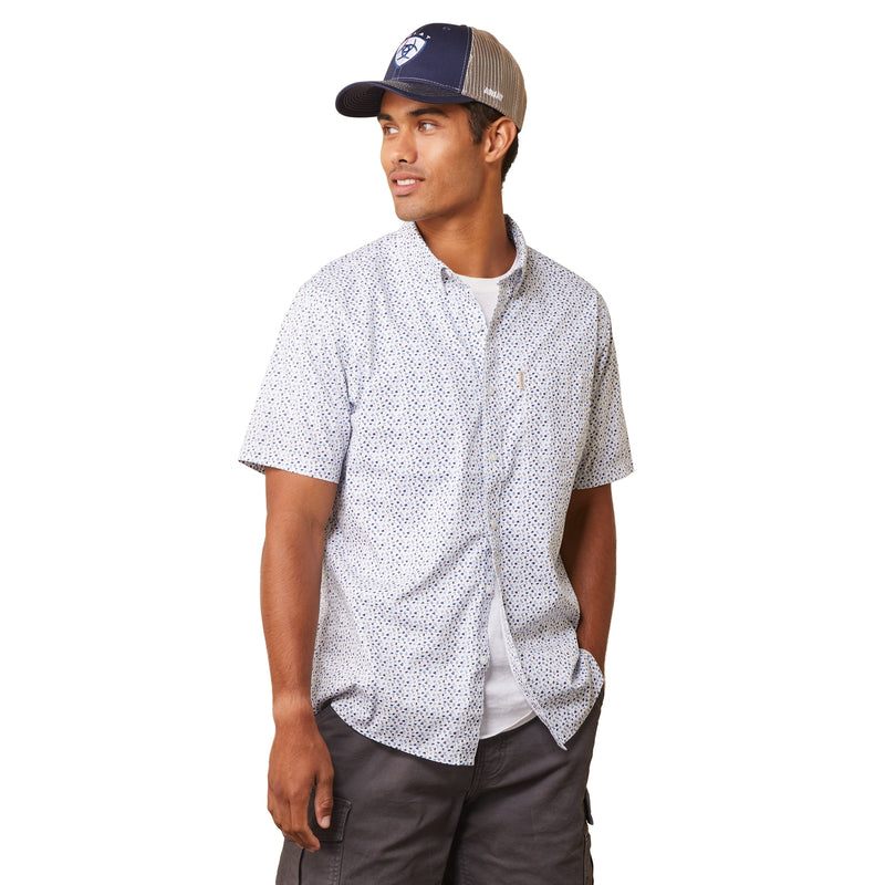 Ariat Mens Floral Escape Stretch Modern Fit Shirt