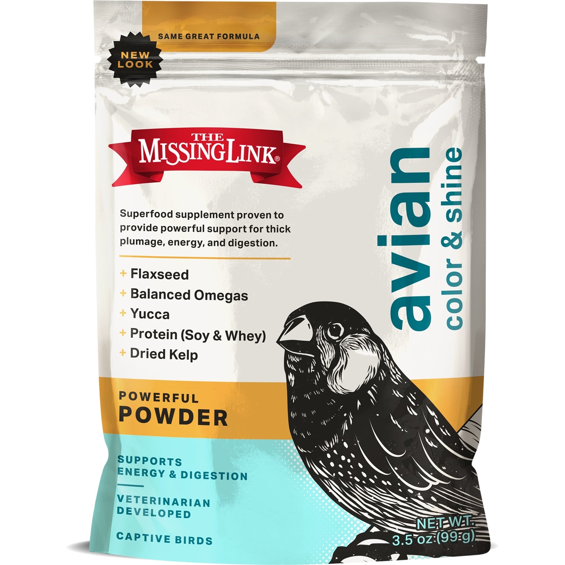 Missing Link Superfood Powders Avian Color & Shine Supplement