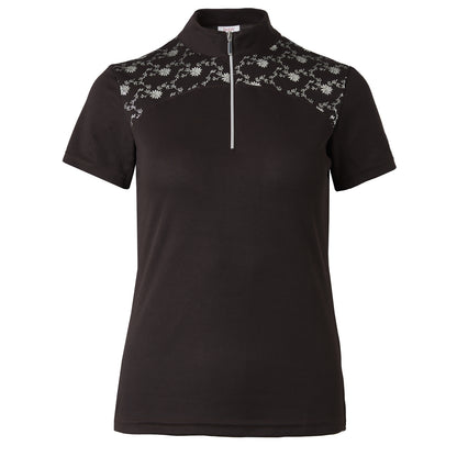 Horze Ladies Kaitlin Short Sleeved Performance Show and Training Shirt