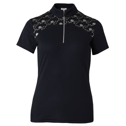 Horze Ladies Kaitlin Short Sleeved Performance Show and Training Shirt