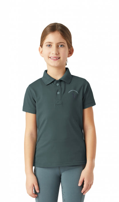 Horze Kids Rae Technical Polo Shirt