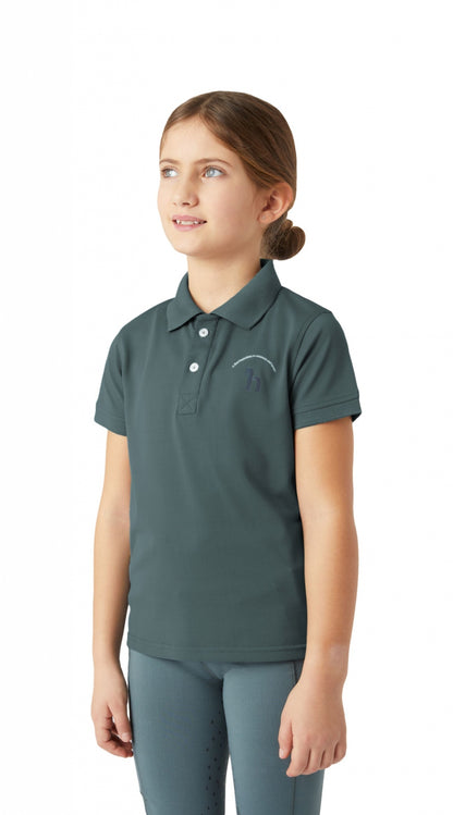 Horze Kids Rae Technical Polo Shirt