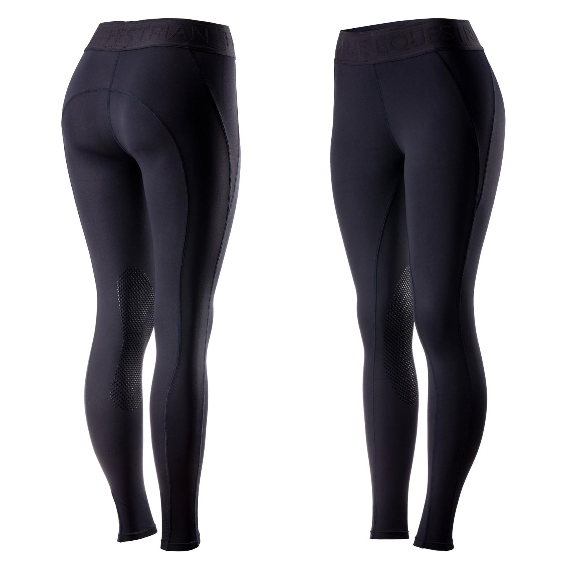 Horze Ladies Madison Silicone Knee Patch Riding Tights