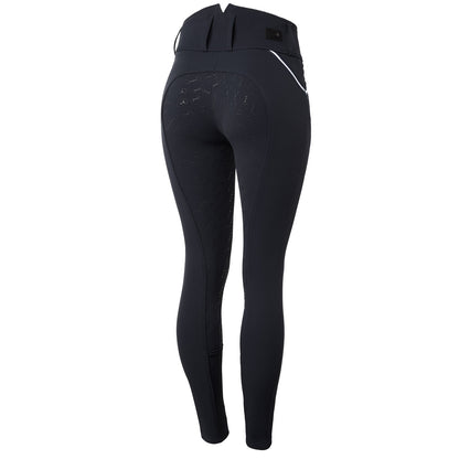 Horze Ladies Della High Waist FS Breeches with Piping Tape