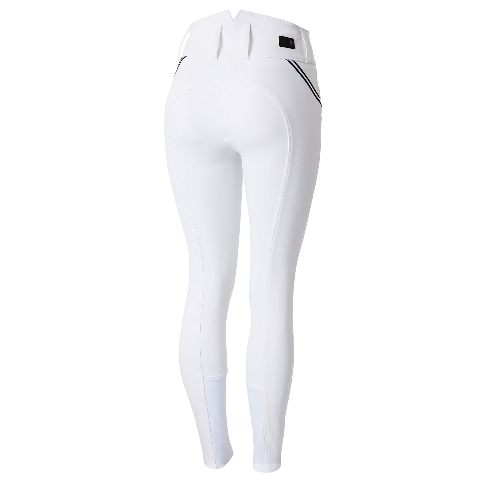Horze Ladies Della High Waist Knee Grip Breeches with Piping Tape