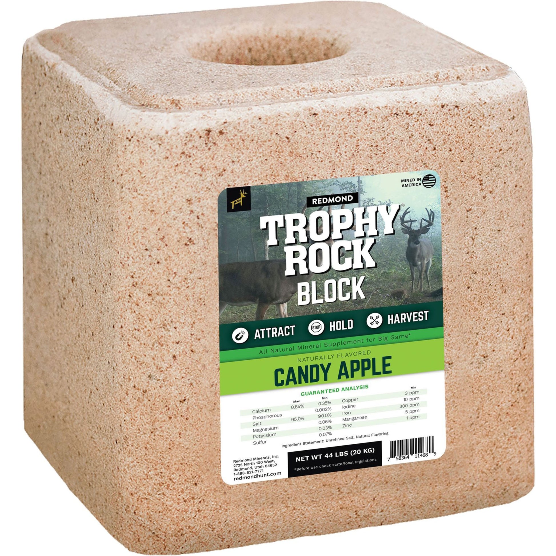 Redmond Trophy Rock Pressed Block