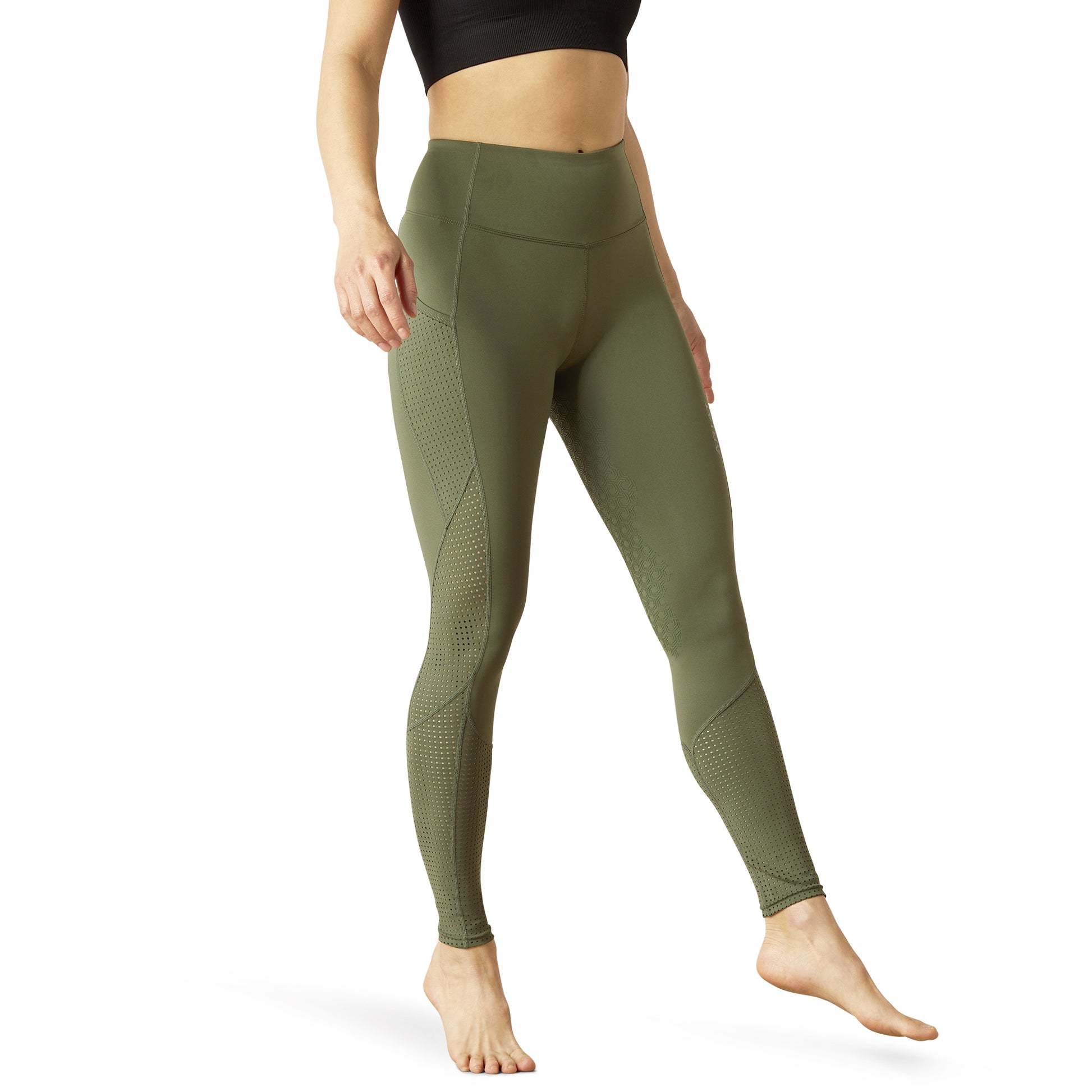 Ariat Ladies Breathe Eos Half Grip Recycled Materials Tights