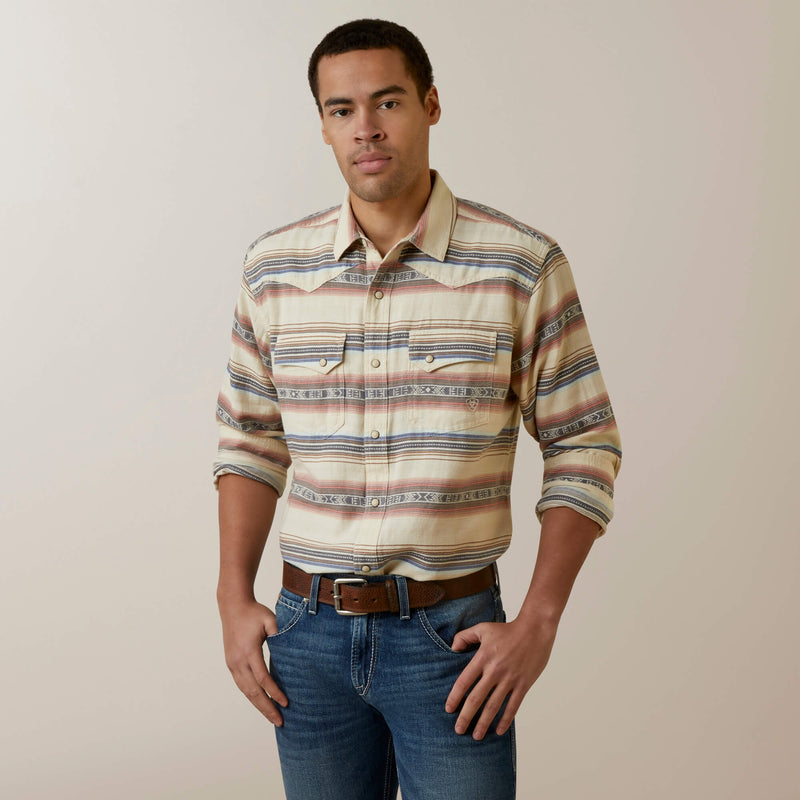 Ariat Mens Huxley Retro Fit Snap Shirt