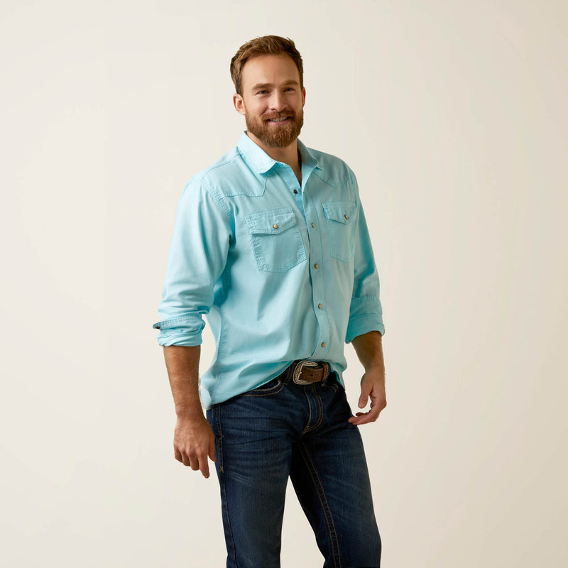Ariat Mens Ace Retro Fit Snap Shirt