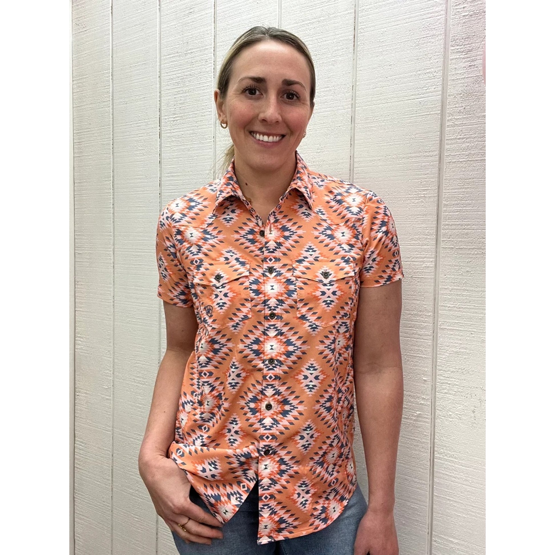 Ariat Ladies Western VenTek Shirt