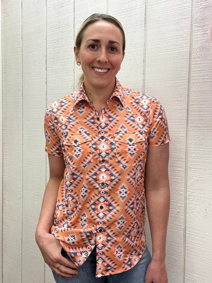 Ariat Ladies Western VenTek Shirt