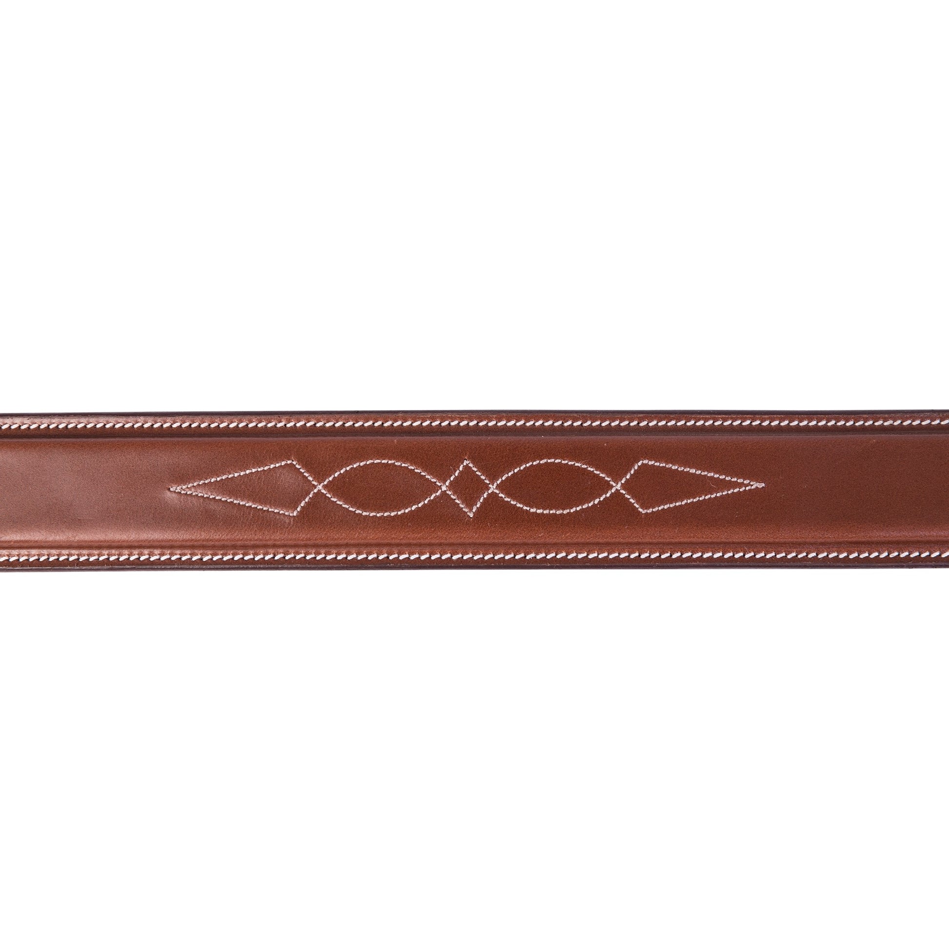 Huntley Sedgwick Fancy Stitched 1-3/8" Inch Wide Noseband