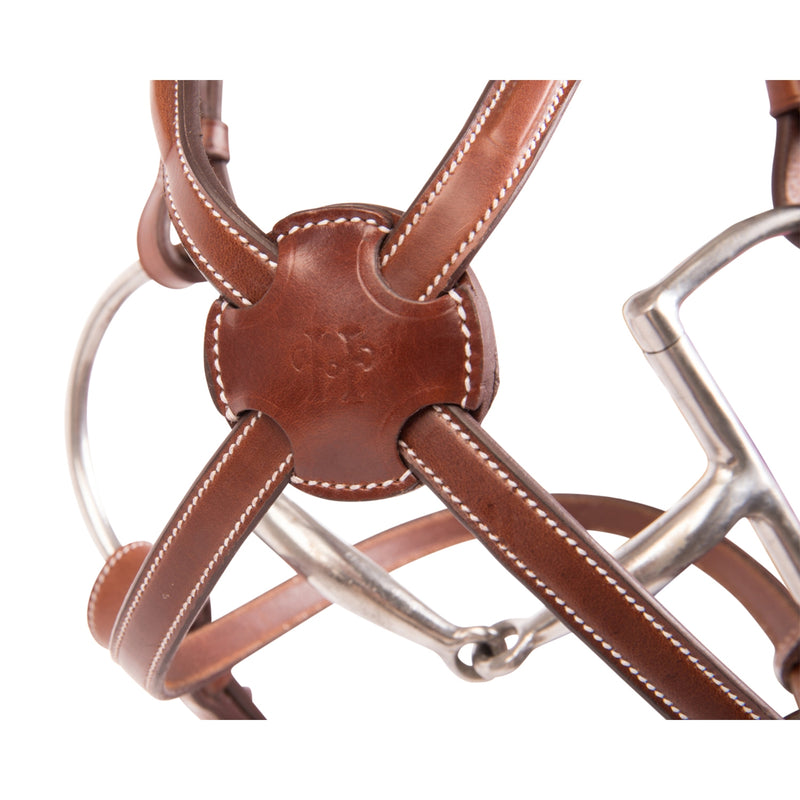 Huntley Sedgwick Fancy Stitched Figure 8 Noseband