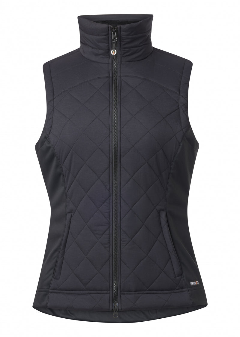 Kerrits Ladies Full Motion Quilted Vest - Solid