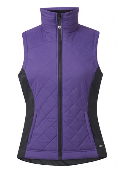 Kerrits Ladies Full Motion Quilted Vest - Solid