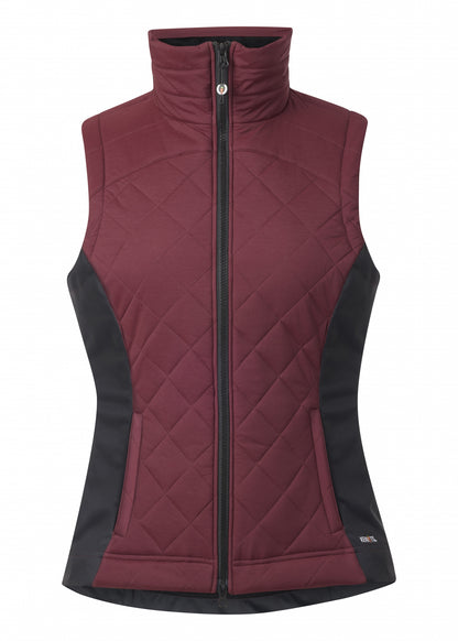 Kerrits Ladies Full Motion Quilted Vest - Solid