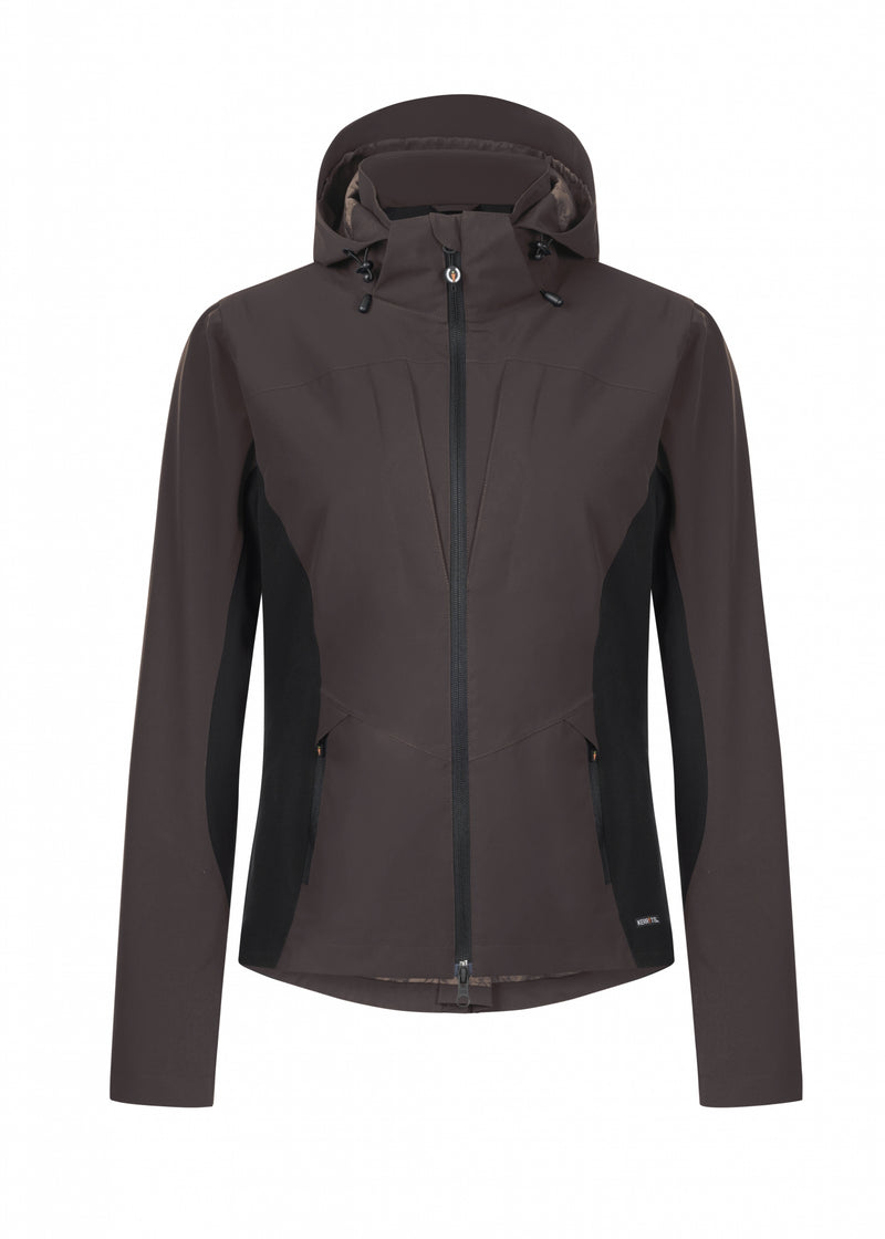 Kerrits Ladies Rein Check Waterproof Shell - Solid