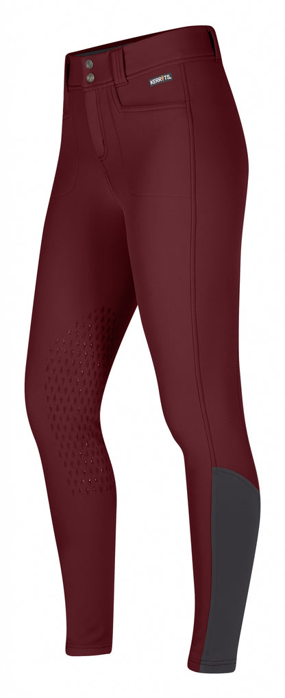 Kerrits Ladies 3-Season Tailored Knee Patch Breeches