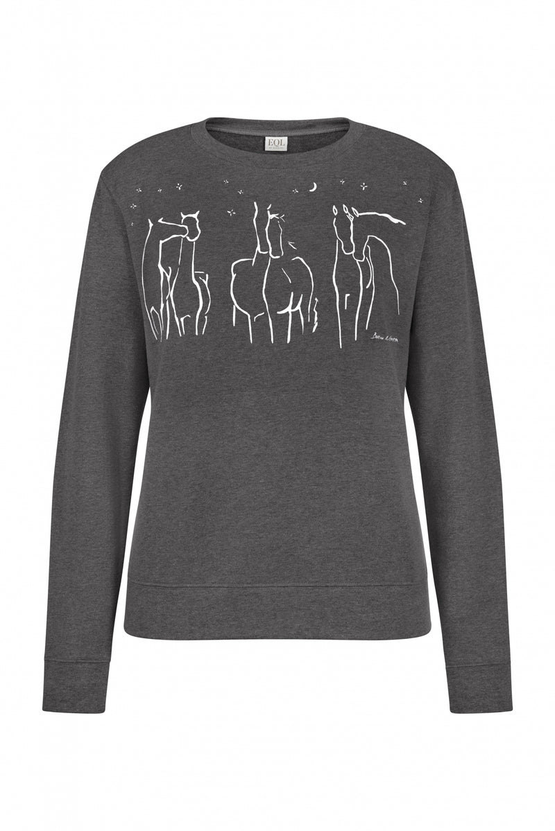 EQL by Kerrits Ladies Held Collage Sweatshirt