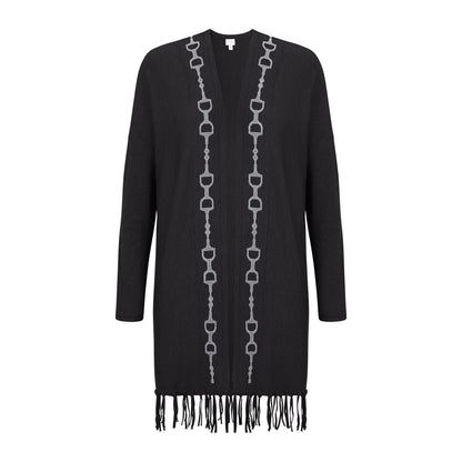 EQL by Kerrits Ladies Bits & Fringe Cardigan