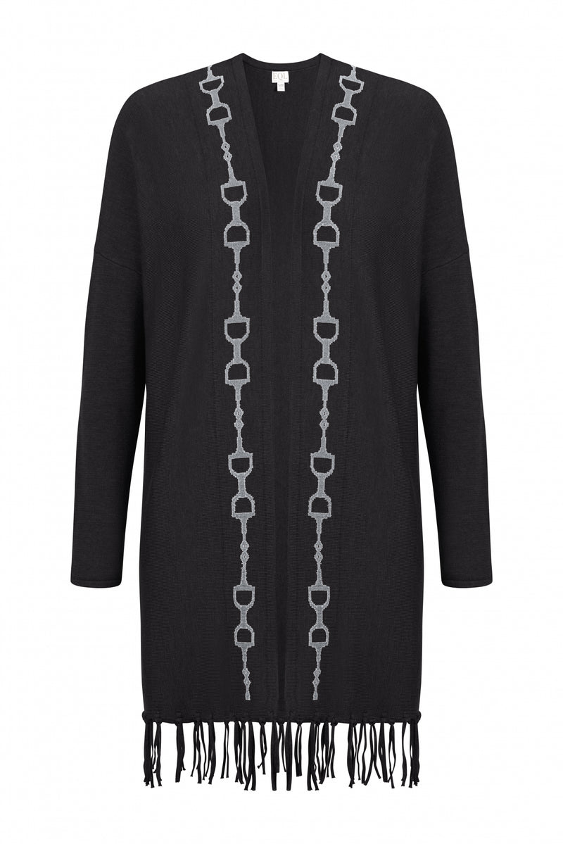 EQL by Kerrits Ladies Bits & Fringe Cardigan