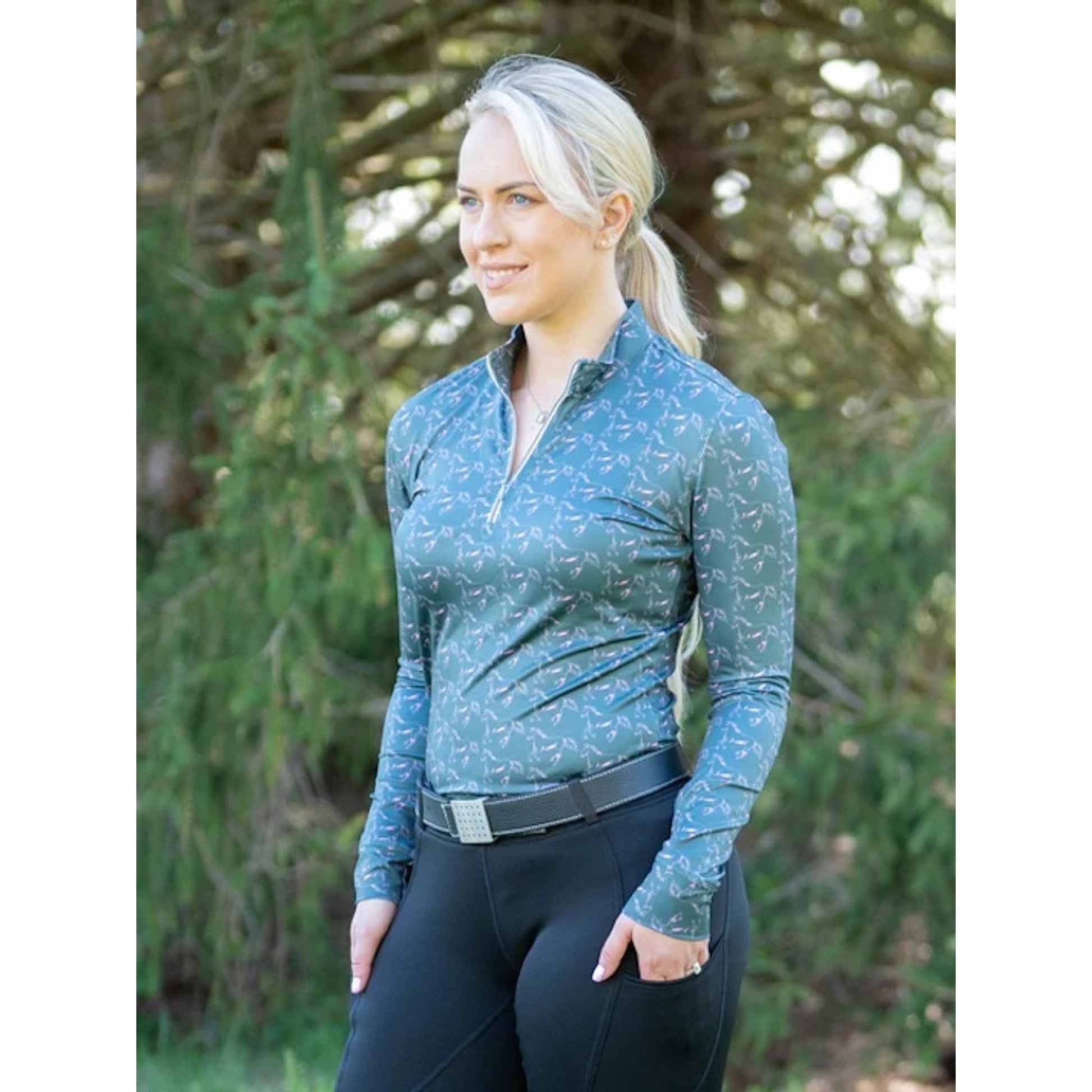 FITS Ladies Ayra Long Sleeve Fall/Winter Tech Shirt