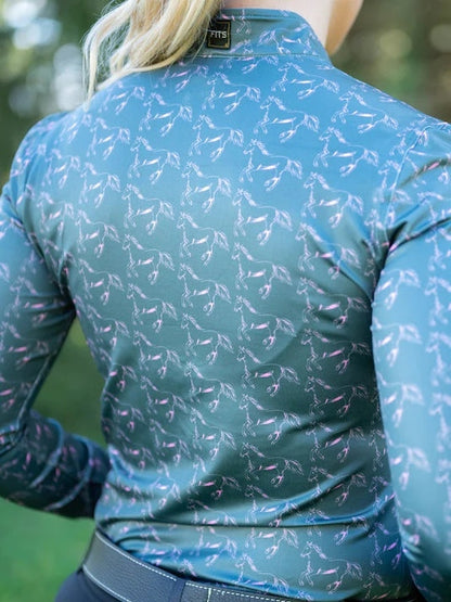 FITS Ladies Ayra Long Sleeve Fall/Winter Tech Shirt