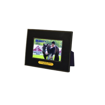 Perri's Personalized Leather Picture Frame