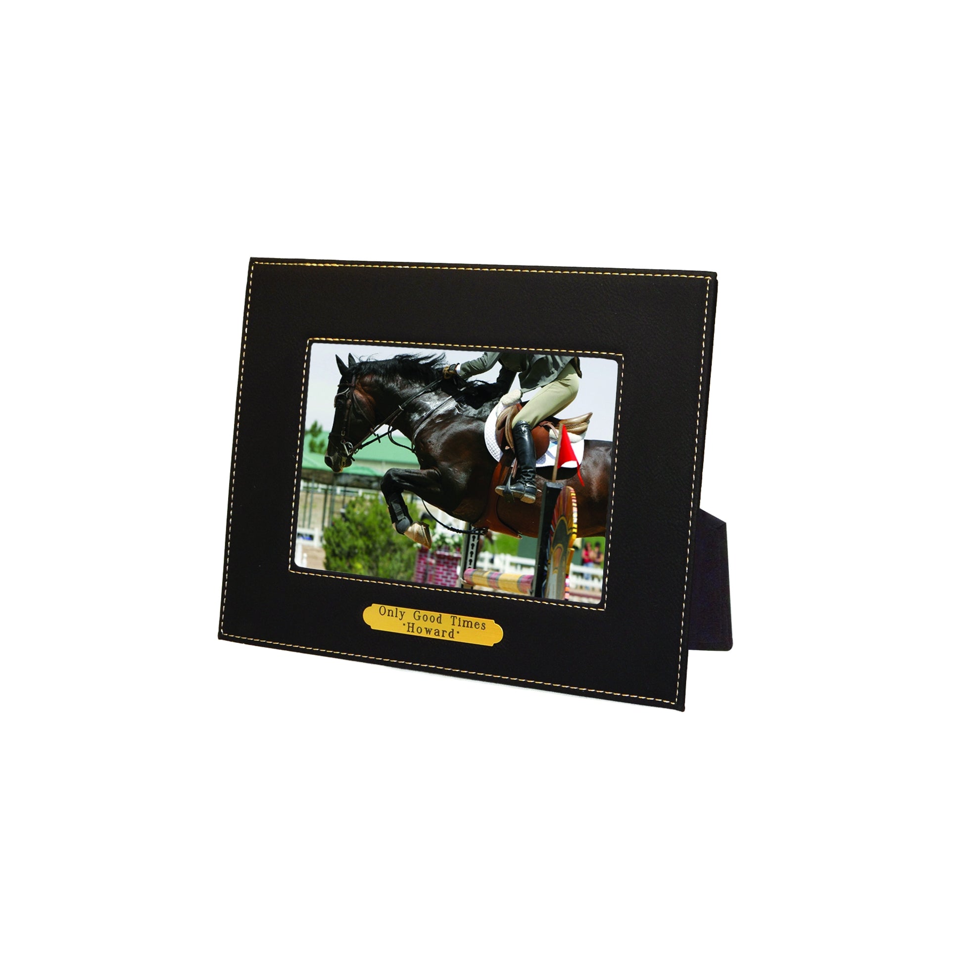 Perri's Personalized Leather Picture Frame