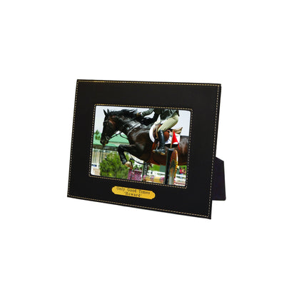 Perri's Personalized Leather Picture Frame