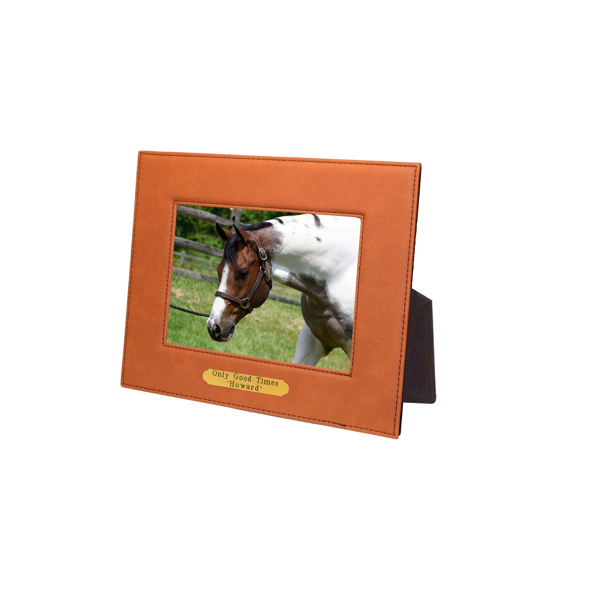 Perri's Personalized Leather Picture Frame