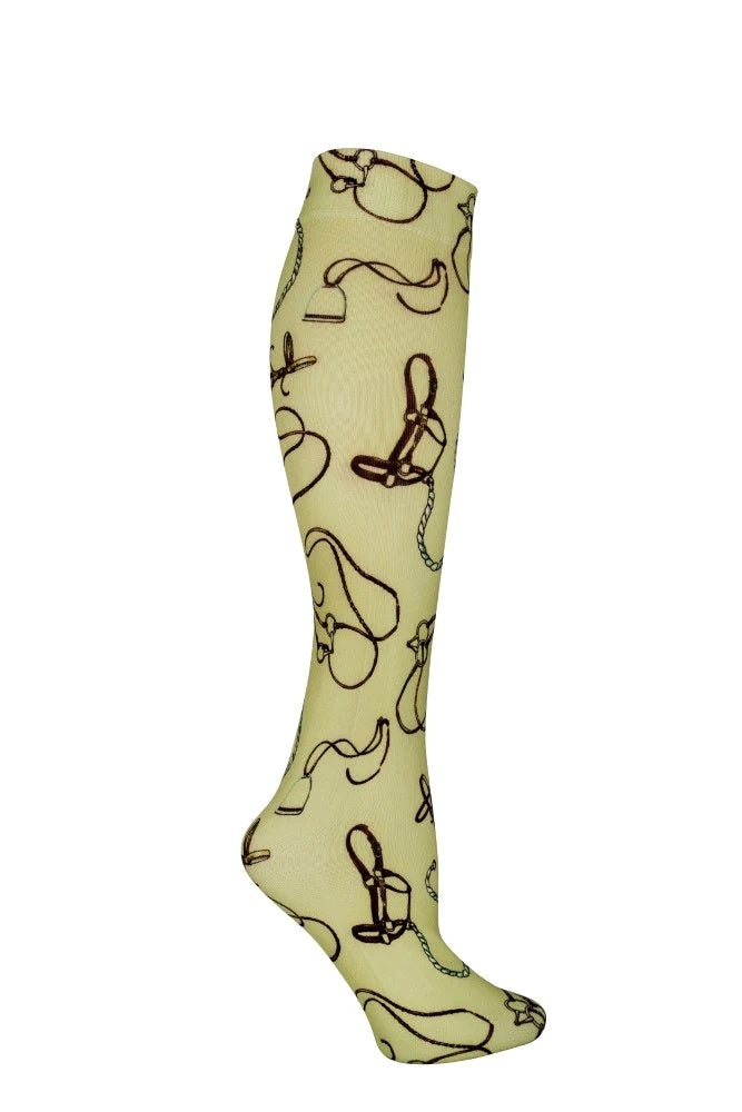 AWST Int'l Ladies Lila Bridles N' Things Socks