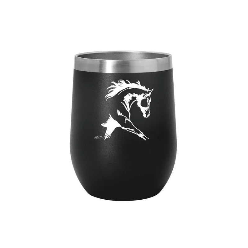 AWST Int'l Lila Extended Trot Stainless Steel Wine Tumbler with Slide Top