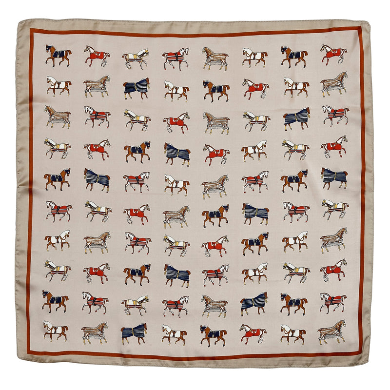AWST Int'l Mini Horses in Blankets Scarf