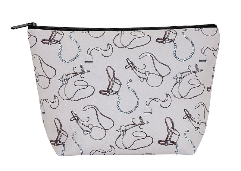 AWST Int'l "Lila" Bridles n' Things Cosmetic Pouch