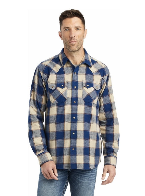 Ariat Mens Howie Retro Flannel Snap Shirt