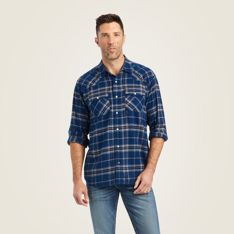 Ariat Mens Holcombe Retro Fit Snap Shirt