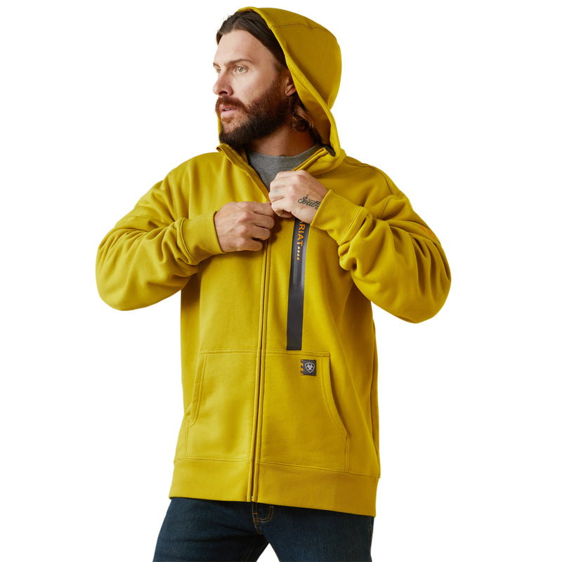 Ariat Mens Rebar Workman Full Zip Hoodie