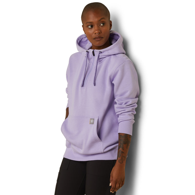 Ariat Ladies Rebar Skill Set 1/2 Zip Hoodie