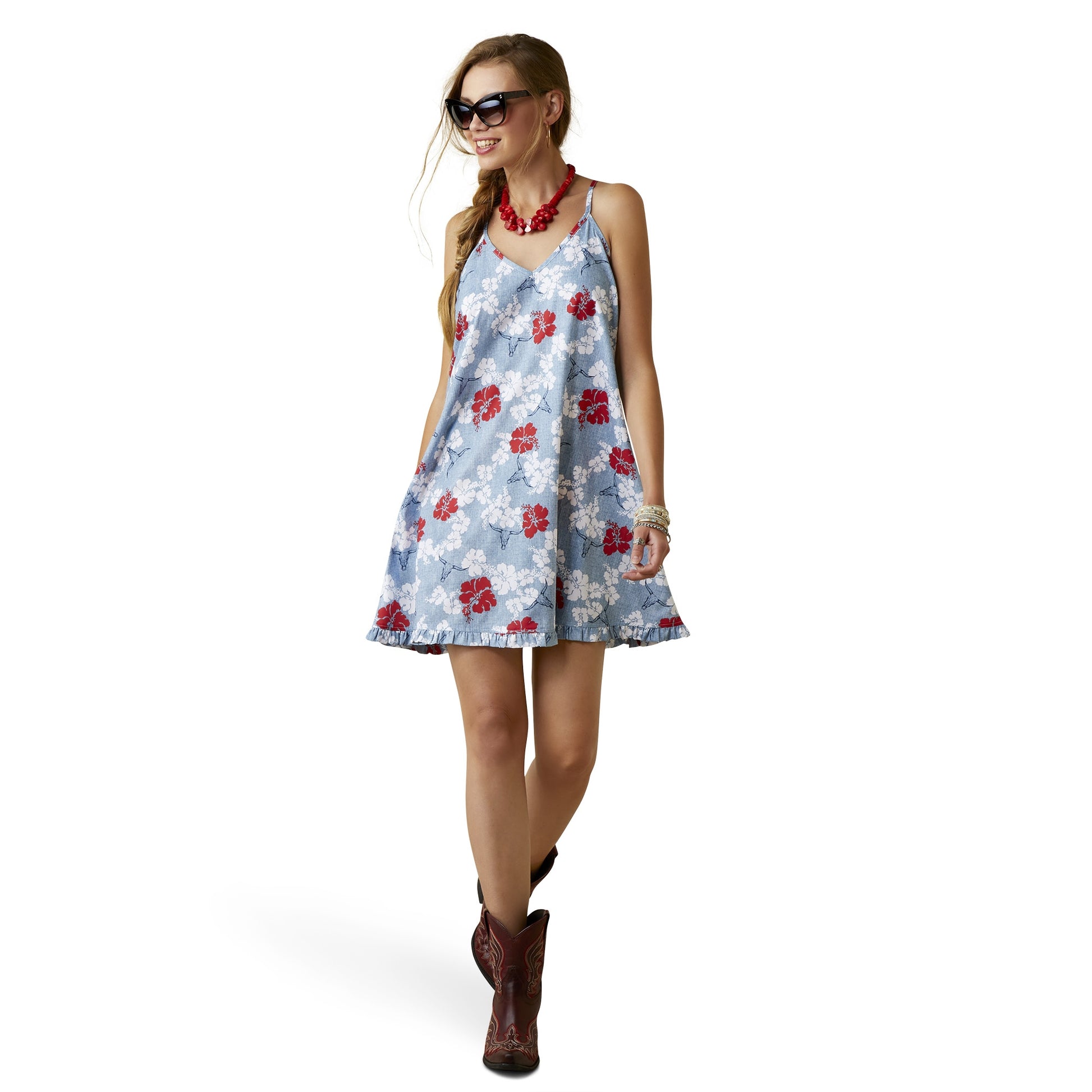 Ariat Ladies Western Aloha Dress– HorseLoverZ