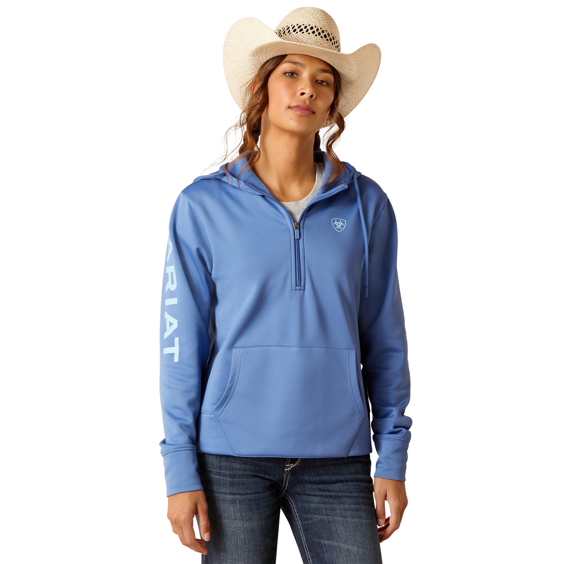 Ariat Ladies 1/2 Zip Tek Hoodie