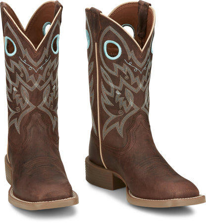 Justin Ladies Liberty 11" Western Boots