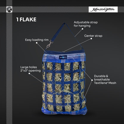 Kensington Slow Feed 1 Flake Hay Bag with Rim