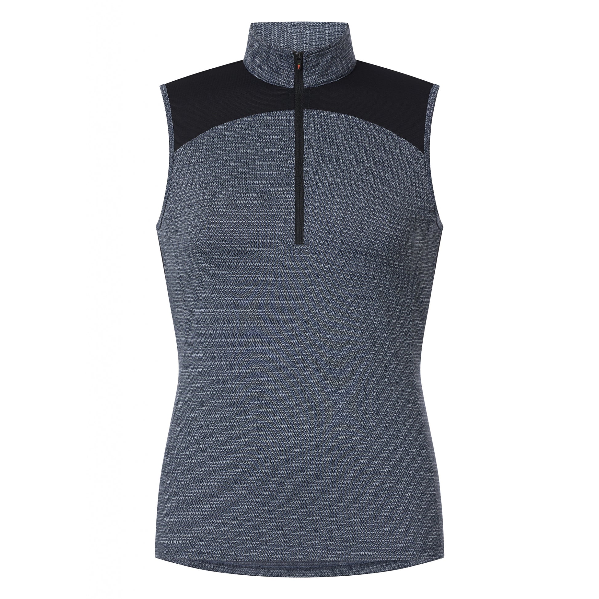 Kerrits Ladies Quarter Line Zip Neck Sleeveless Shirt