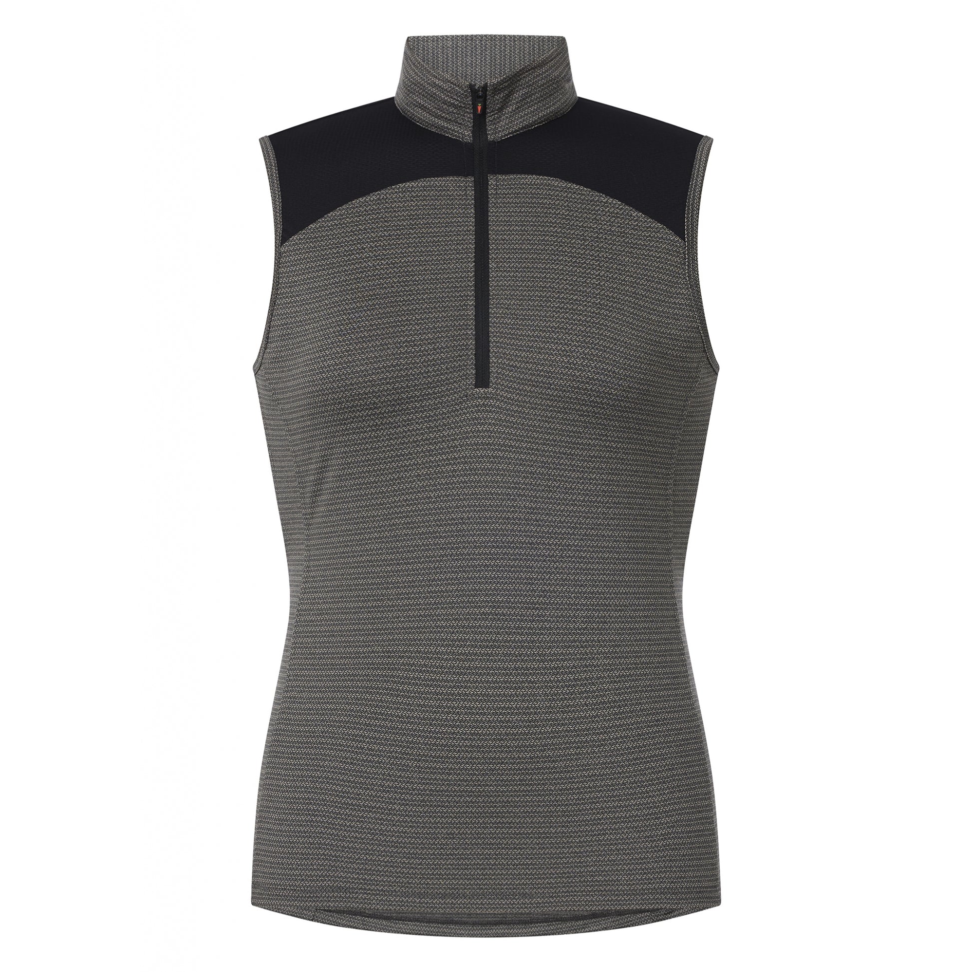 Kerrits Ladies Quarter Line Zip Neck Sleeveless Shirt