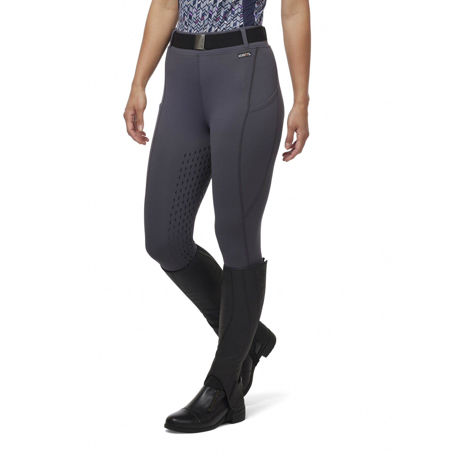 Kerrits Ladies Coolcore Silicone Full Leg Riding Tech Tights