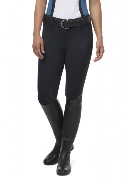 Kerrits Ladies Affinity Pro Silicone Knee Patch Schooling Tights