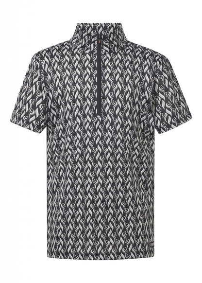 Kerrits Kids Summer Ride Ice Fil Short Sleeve Print Shirt